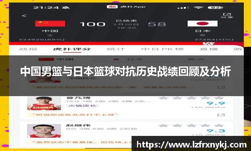 中国男篮与日本篮球对抗历史战绩回顾及分析